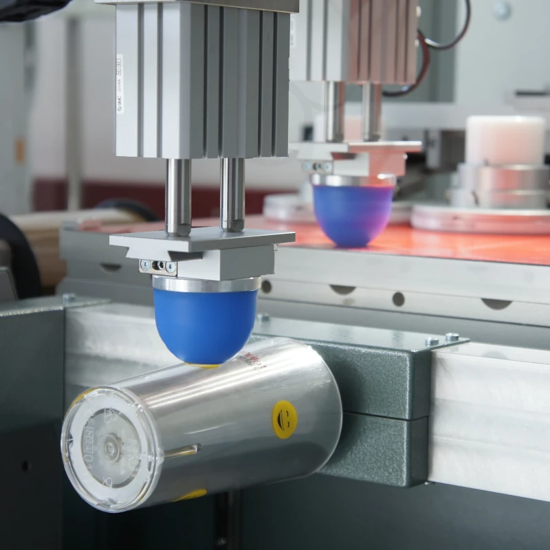 Farbübertragungszeit im Tampondruck