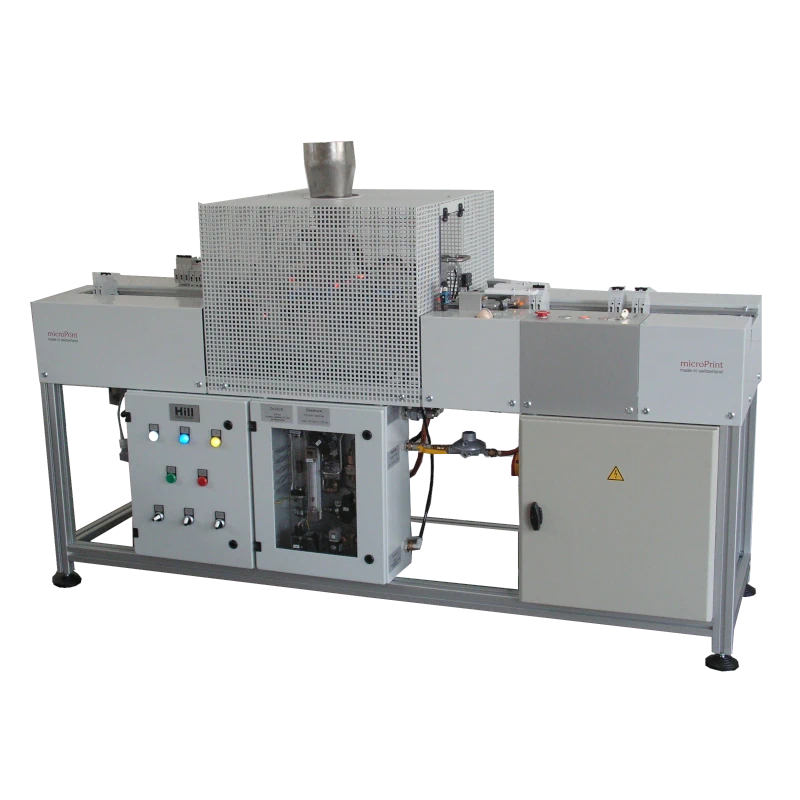 Individuell angepasste Vorbehandlungsgeräte für die automatische Vorbehandlung von Druckgut im Tampondruck.